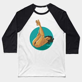 Pinup Babe 6 Baseball T-Shirt